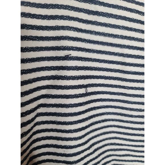 Ann Taylor black tan striped open front jacket blazer - 12P / 12 petite - Picture 5 of 8